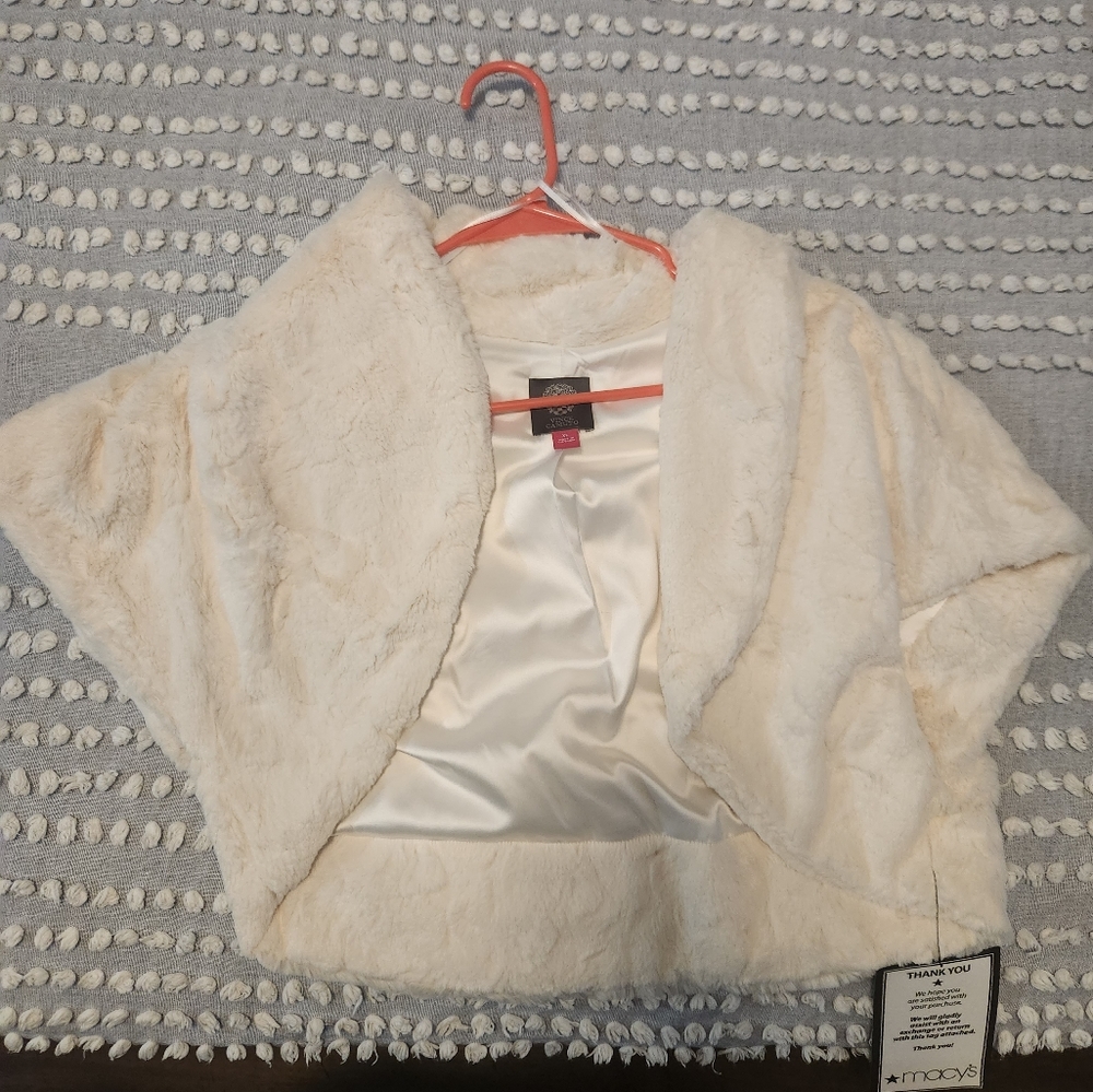 Vince Camuto fur shrug